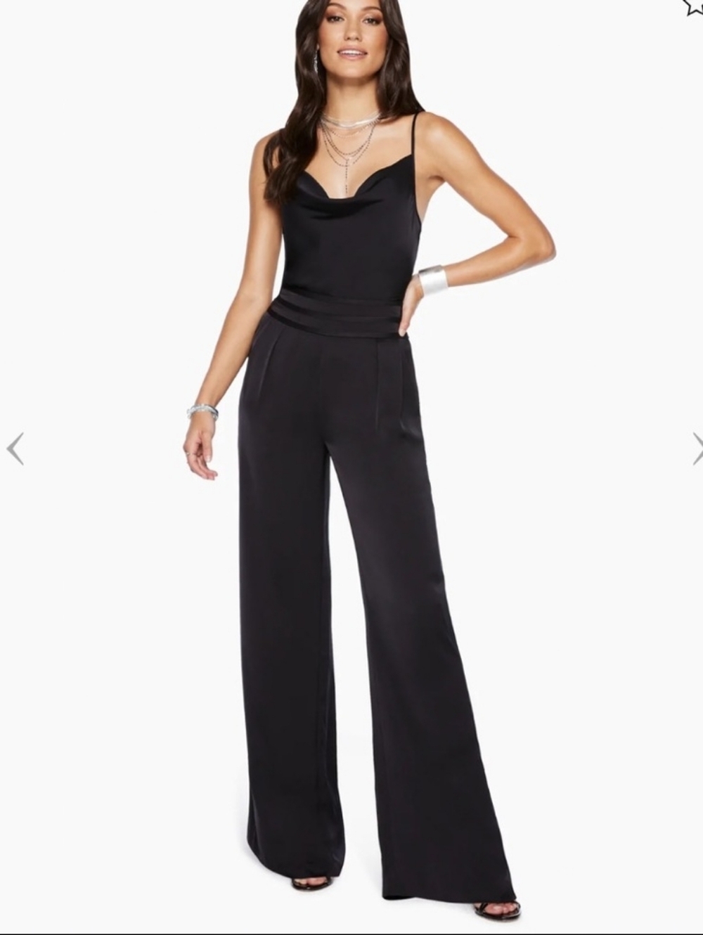 Ramy Brook Joss Wide Leg Pant in Black Size 00